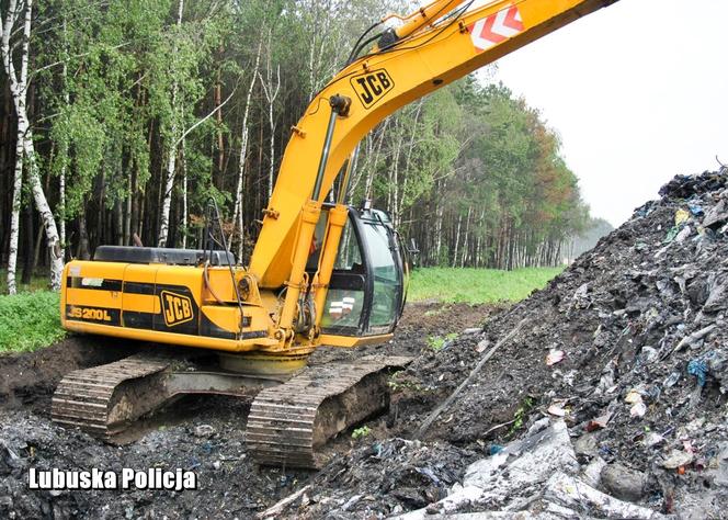 Zorganizowana grupa przestępcza zakopywała odpady w Przemęckim Parku Krajobrazowym