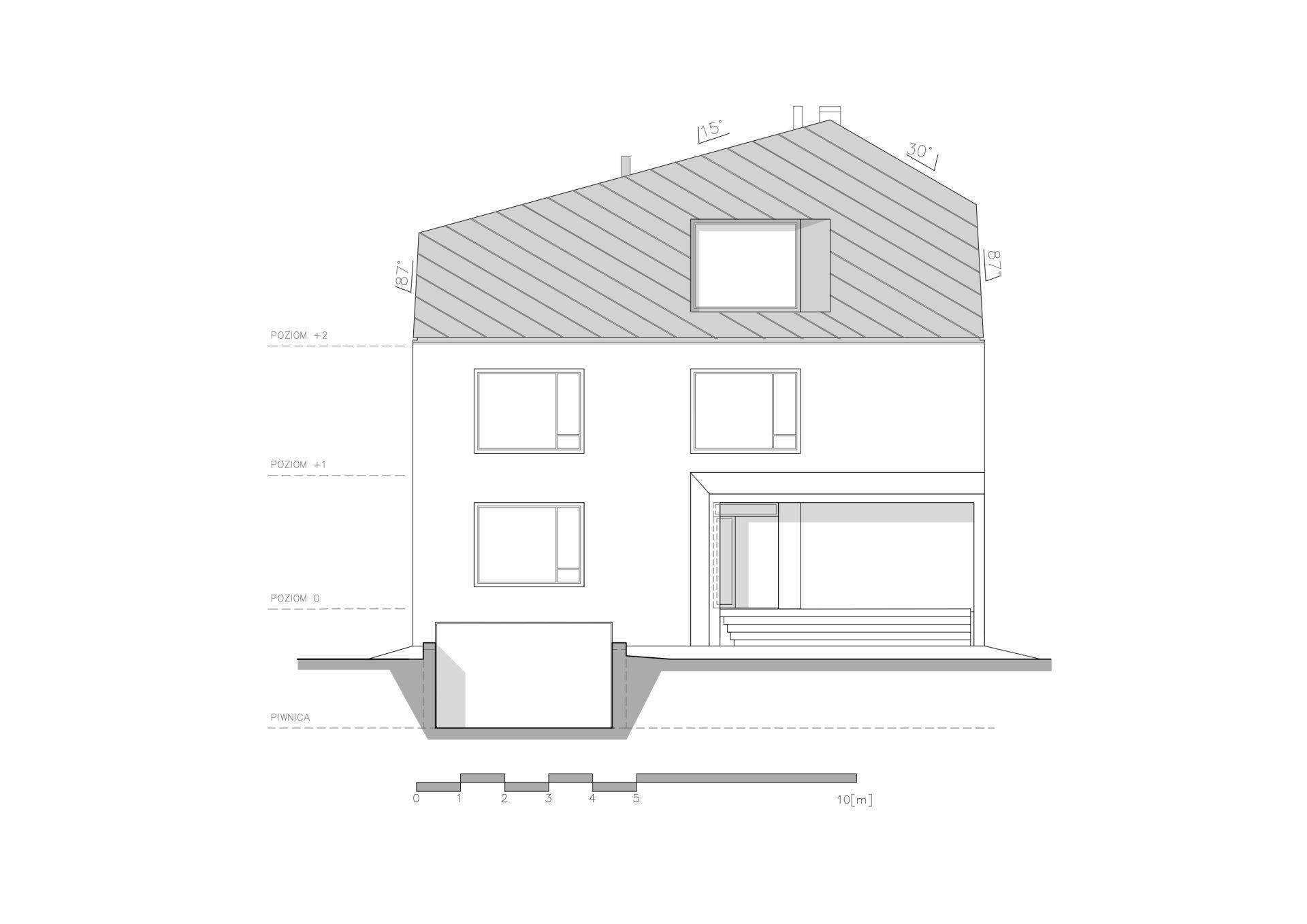 Dom z czapką projektu IFAgroup