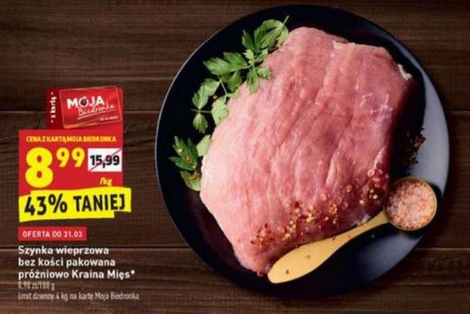 Nowe promocje w Biedronce od 29.03