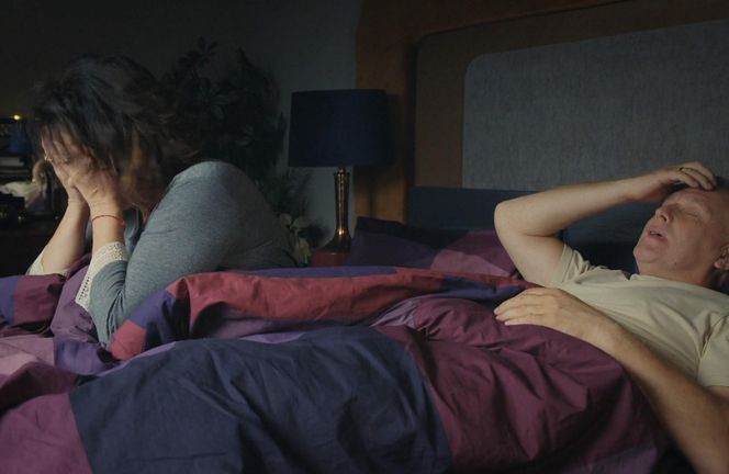 M jak miłość, odcinek 1851. Marysia (Małgorzata Pieńkowska), Artur (Robert Moskwa)