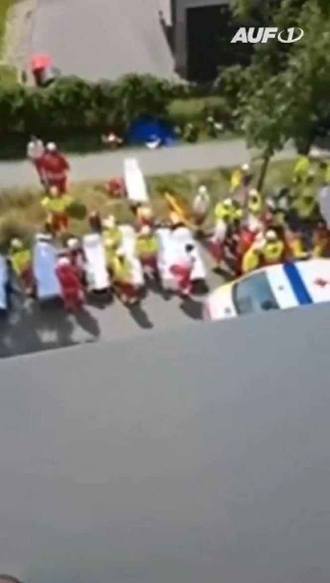 Strzelanina w szkole w Austrii. Przerażające nagrania