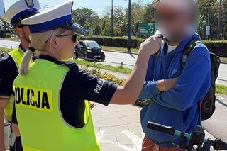 Policyjne kontrole osób na hulajnogach elektrycznych