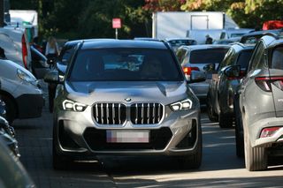 Małgorzata Tusk w wypożyczonym BMW.