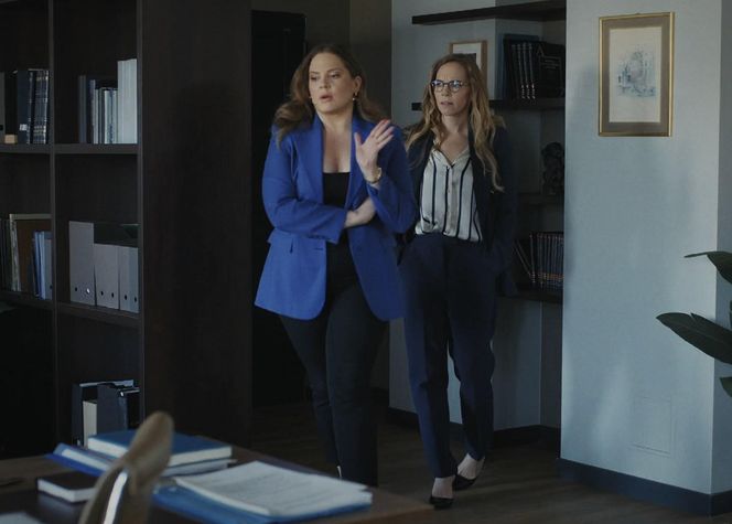 M jak miłość, odcinek 1877: Anita (Melania Grzesiewicz), Sylwia (Hanna Turnau)