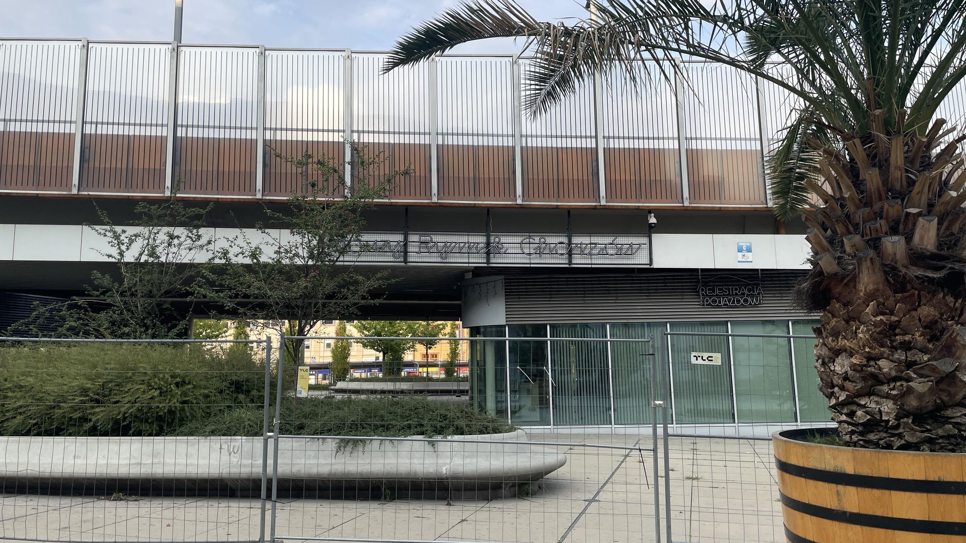 Rynek i estakada w Chorzowie