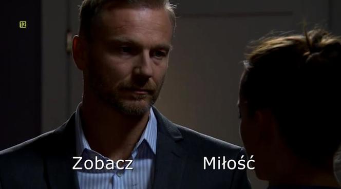M jak miłość odc. 1421. Magda (Anna Mucha), Andrzej Budzyński (Krystian Wieczorek)