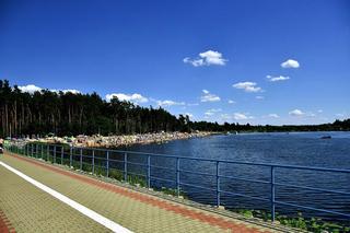 Zalew w Morawicy koło Kielc jak letnia oaza