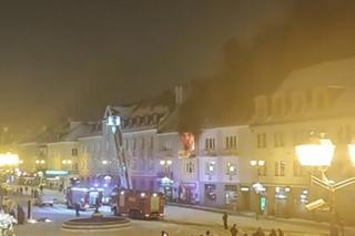 Pożar mieszkania w centrum Białegostoku