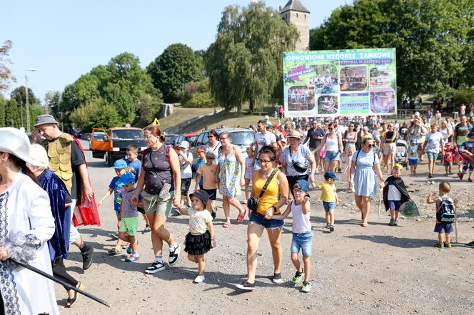 Parada smoków w Będzinie 