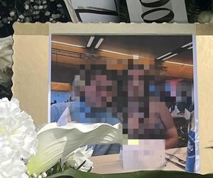 Tuszów Narodowy. Grób Dominiki i Grzesia, którzy zginęli w tragicznym wypadku