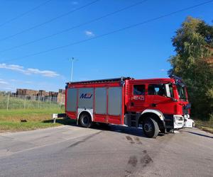 Wypadek na terenie SSE Starachowice