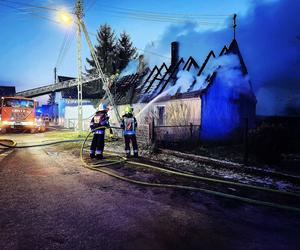 W Radzyniu w powiecie wschowskim spłonął dom