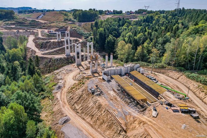 Budowa drogi ekspresowej S19 na odcinku Babica - Jawornik