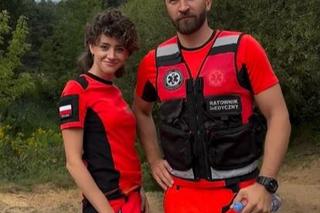 Na sygnale nowy sezon na planie. Piotr Strzelecki (Dariusz Wieteska), Karolina (Klaudia Janas) 