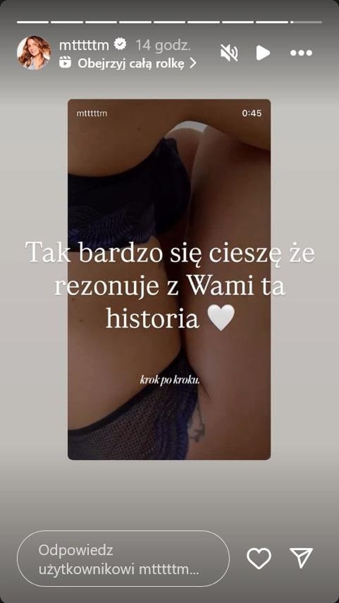 Ogień na Instagramie! Wierzbicka w samej bieliźnie zachwyciła fanów!