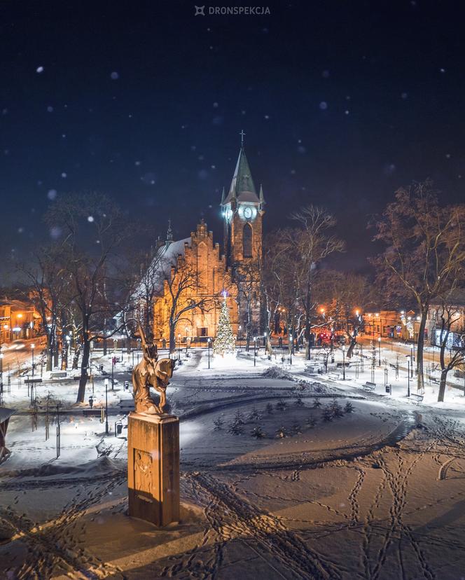Końskie z drona