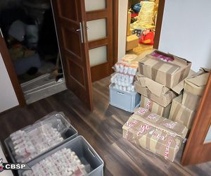 CBŚP rozbiło gigantyczną fabrykę leków