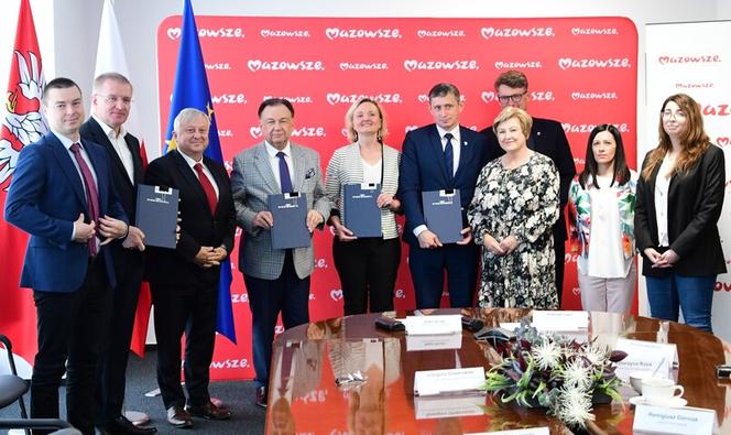 Podpisanie umowy na wykonanie tunelu w Sulejówku