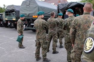 Żołnierze 5 Pułku Chemicznego z Tarnowskich Gór biorą udział w operacji Feniks