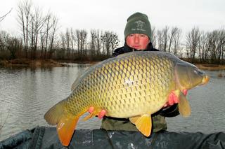 Złowił dwa giganty