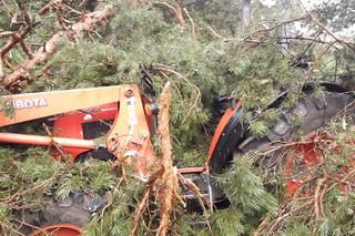 Rolnicy. Podlasie. Maciej z Kundzicz liczy straty. Wichura spustoszyła mu farmę