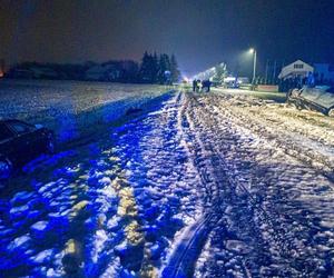 Wypadek  w Dębowicy. Audi zderzyło się z mercedesem