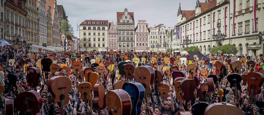 Gitarowy Rekord Świata we Wrocławiu