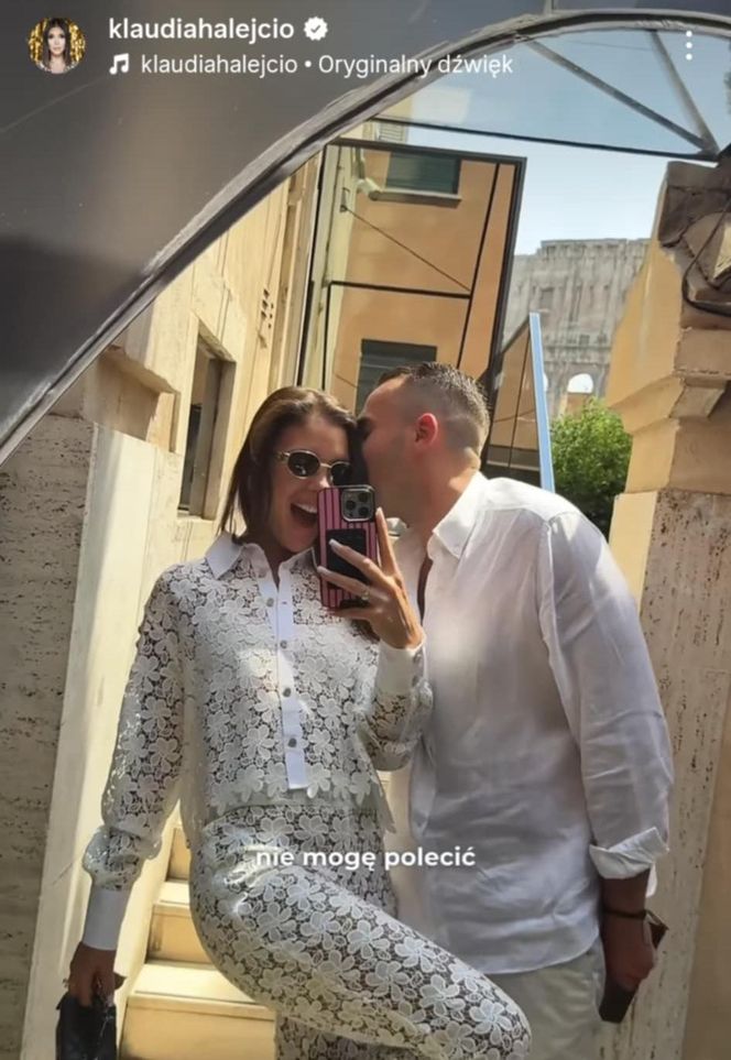 Klaudia Halejcio skrytykowała luksusową restaurację w Rzymie