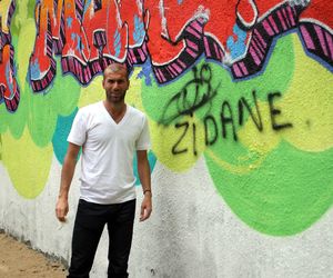 Zinedine Zidane na Pradze-Północ