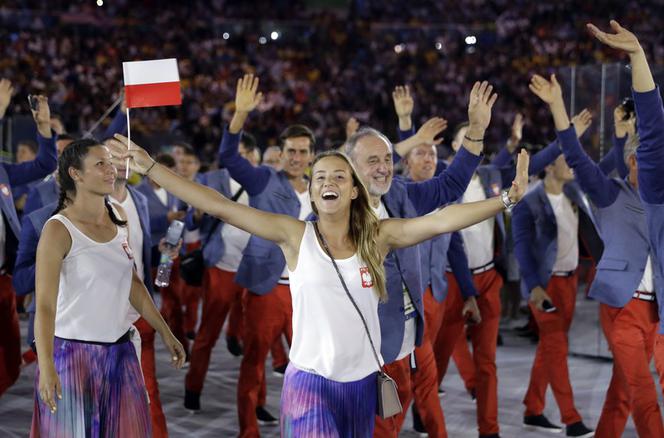 Polacy na rozpoczęciu igrzysk olimpijskich