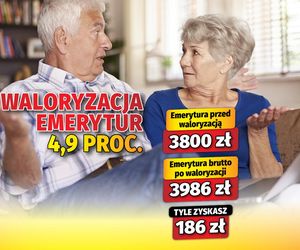 waloryzacja 4,9 proc. 2026