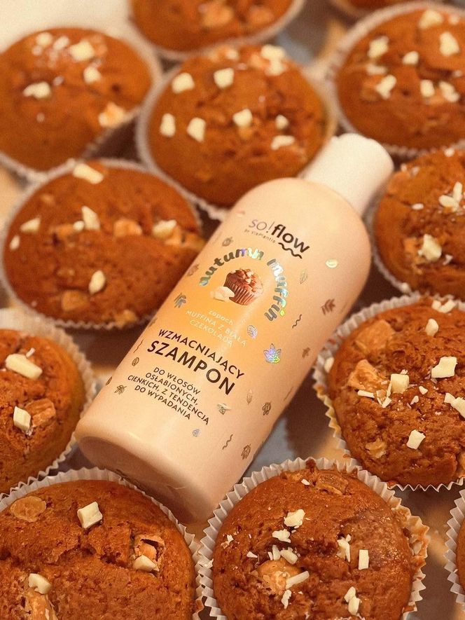 Jesień pachnie muffinem z białą czekoladą! Oto sposób na piękne włosy i dobry nastrój