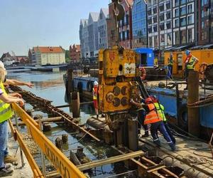 Remont Długiego Pobrzeża w Gdańsku. Prace wchodzą w kolejny etap 