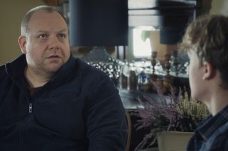 M jak miłość, odcinek 1857: Tadeusz (Bartłomiej Nowosielski), Kacper (Bartosz Ziewiec)