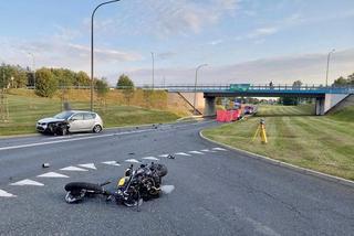 Wypadek śmiertelny w Żorach. Zginął motocyklista