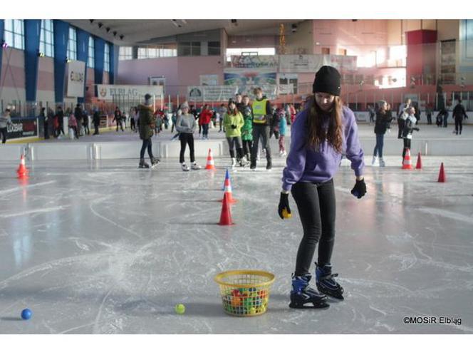 Lodowisko, basen i akcje w Bażantarni, czyli ferie w Elblągu