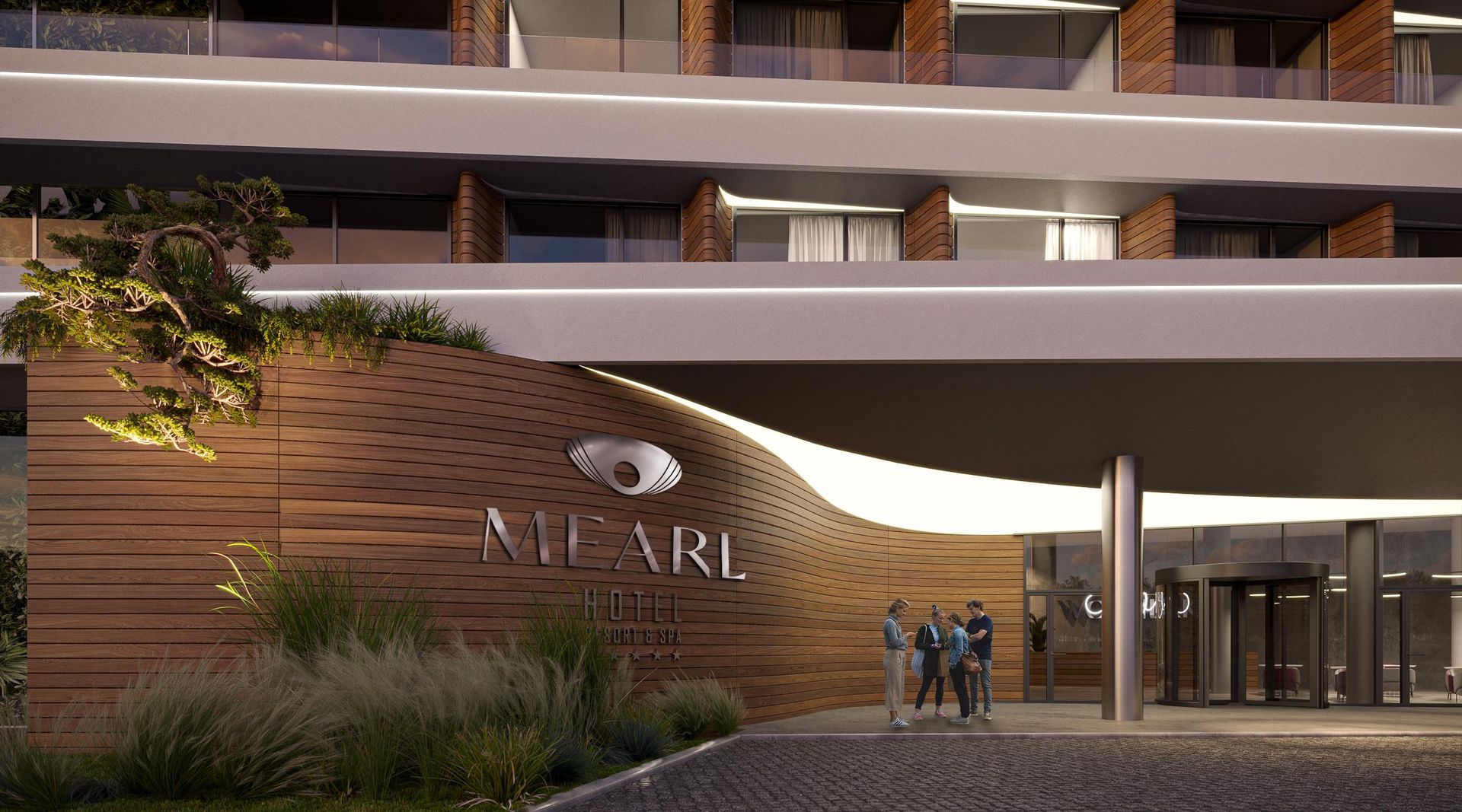 Hotel Mearl w Kołobrzegu - wizualizacje