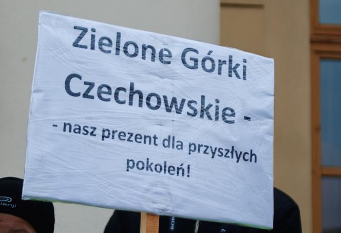 Przeciwko zabudowie Górek Czechowskich. „Strajk dla Ziemi” w centrum Lublina