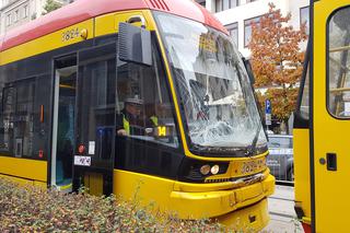 Zderzenie tramwajów w Warszawie. Są ranni!