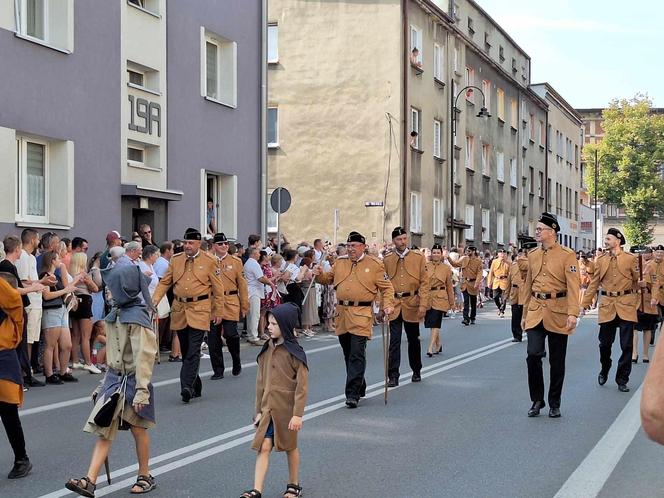 Gwarki 2024 w Tarnowskich Górach. Ulicami miasta przeszedł Pochód Gwarkowski