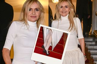 Monika Olejnik w komunijnych rajstopkach na gali Chopinowskiej. Udana stylizacja? To trzeba zobaczyć!