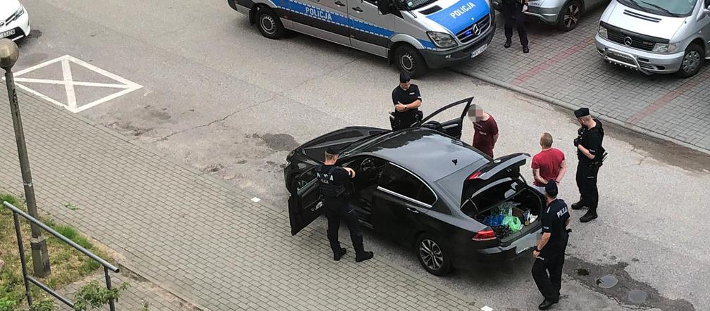 Toruń: Akcja policjantów z Bydgoszczy w naszym mieście. Zatrzymali dwóch mieszkańców Malborka