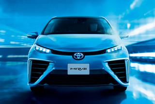 Toyota Mirai z wodorowymi ogniwami paliwowymi