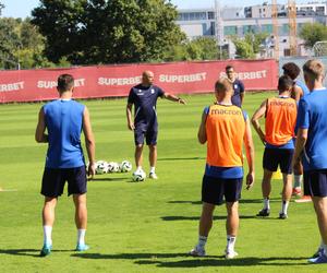 Trening Lecha Poznań przed meczem z Zagłębiem Lubin