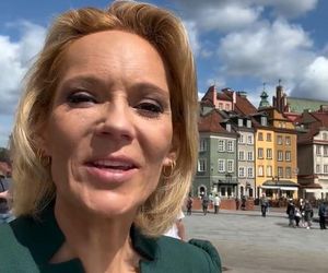 Kasia Madera na prezentacji BBC News Polska