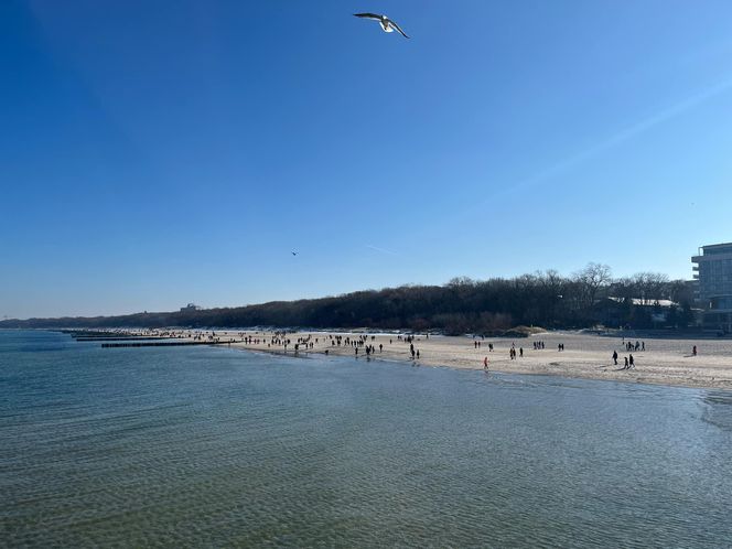 Kołobrzeg w ostatni weekend lutego