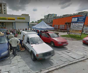 Google Street View w Kielcach. Osiedle Czarnów