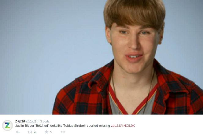Tobias Strebel - sobowtór Justina Biebera