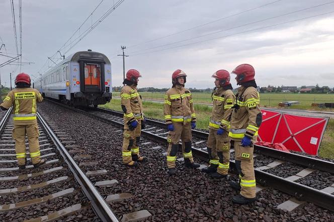 Tragedia w Rawiczu. Pociąg potrącił mężczyznę