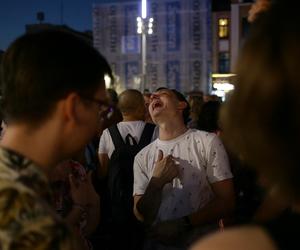 Potańcówka przed Teatrem Śląskim w Katowicach